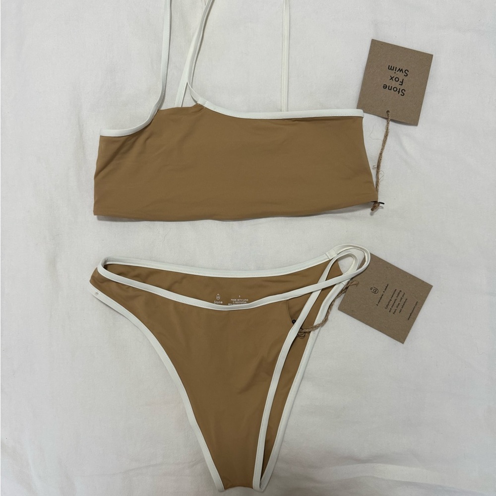 Stone fox swim bikini